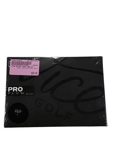 Used Vice Black Golf Balls Golf Balls