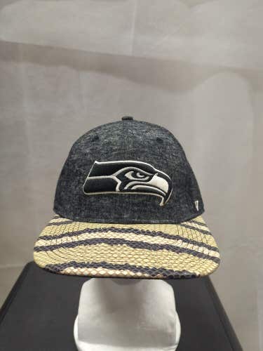 Seattle Seahawks '47 Snakeskin Visor Strapback Hat NFL
