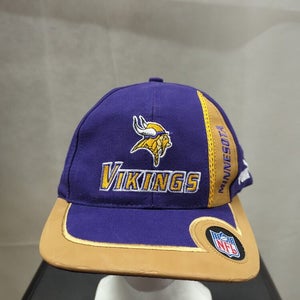 Vintage Minnesota Vikings Puma Strapback Hat NFL Pro Line
