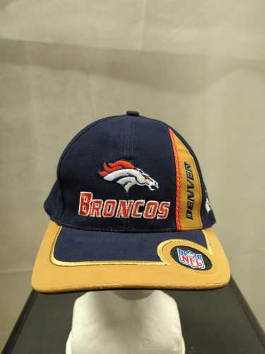Vintage NWT Denver Broncos Puma Strapback Hat NFL Pro Line