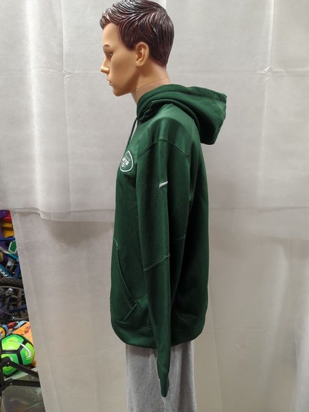 New York Jets Sideline Club Men's Nike NFL Pullover Hoodie.