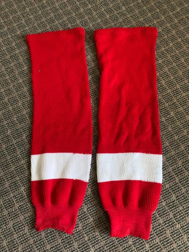 Detroit Red Wings Coloured Socks