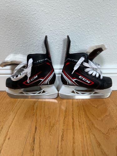 Youth Used CCM JetSpeed FT340 Hockey Skates Regular Width Size 10