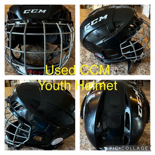 Used Youth CCM  FL40 Helmet
