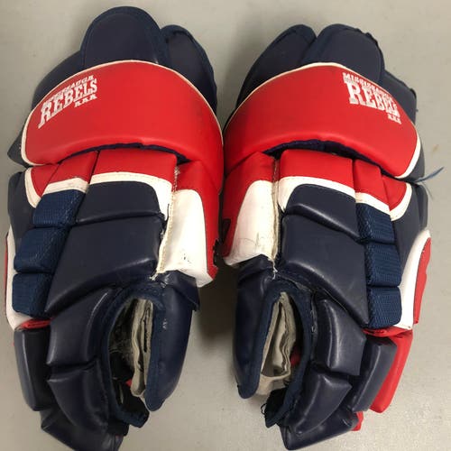 Mississauga Rebels 15” RYR hockey gloves