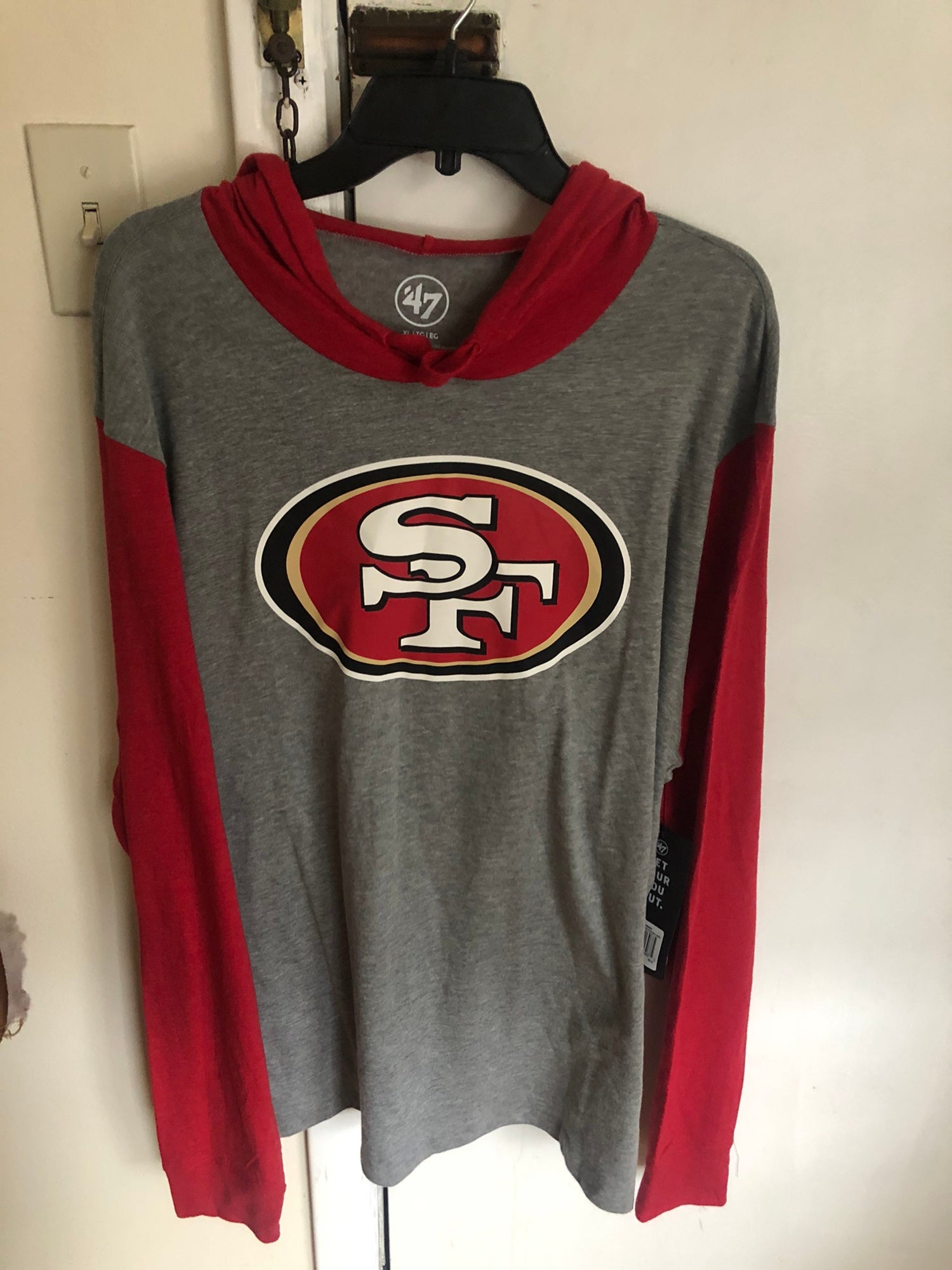 47 BRAND San Francisco 49ers Mens Hoodie