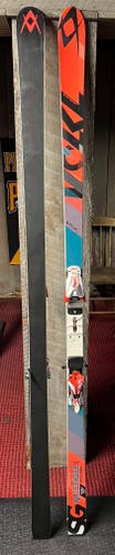 Women's Volkl Racetiger World Cup Race Stock FIS Super-Giant Slalom Skis with Bindings Max Din 20
