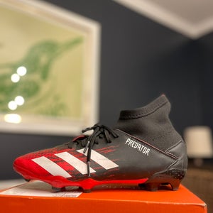Red/Black Adidas’s Predator Clears For Kids