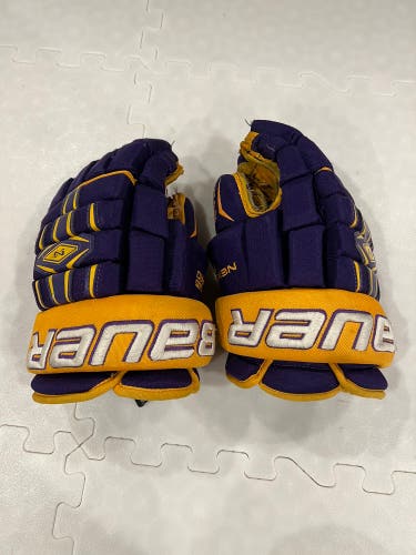 Bauer Nexus Pro 14” Gloves retro kings yellow purple