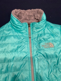 Nearly New Girls North Face Jacket – Teal