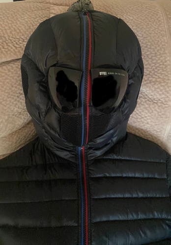 Ai Riders on the storm duck down jacket with hood