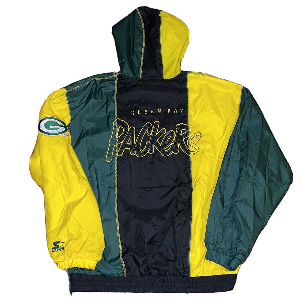 Vintage NFL Green Bay Packers Starter Half Zip Jacket