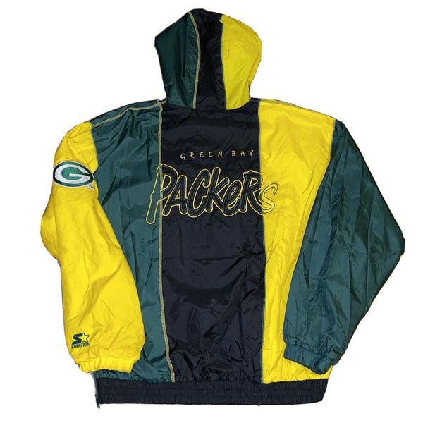 Vintage 90's Green Bay Packers Starter Jacket, Green