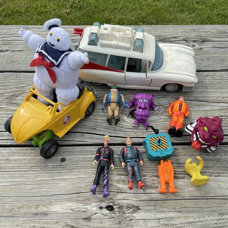 Vintage 1980s Kenner The Real Ghostbusters Action Figures Toys Assorted Lot Ecto