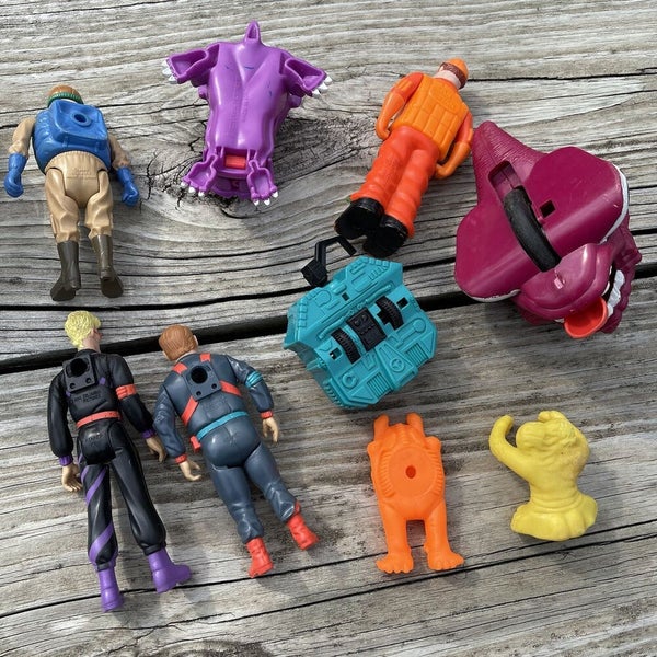 Vintage 1980s Kenner The Real Ghostbusters Action Figures Toys