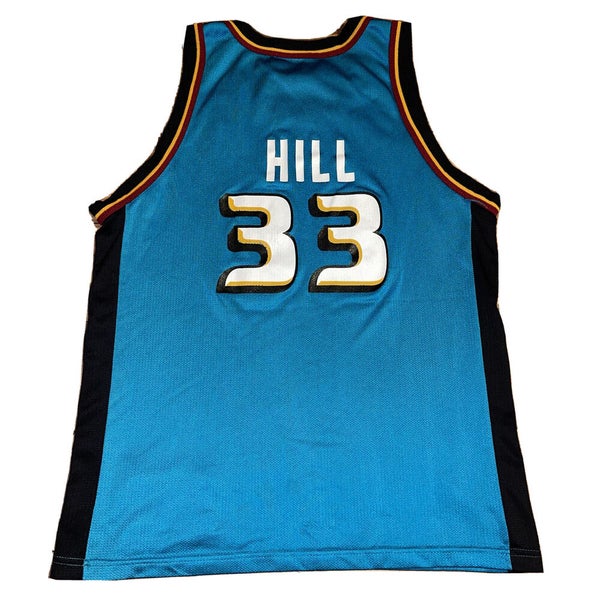 Grant Hill #33 Detroit Pistons Throwback 90s Red Swingman Jersey