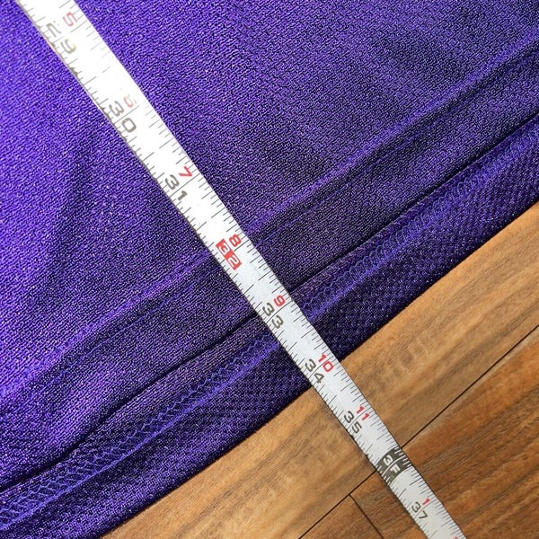 Kobe Bryant #24 Adidas Los Angeles Lakers Purple T-Shirt Size Large