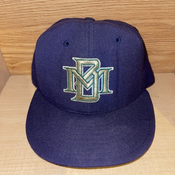 Milwaukee Brewers New Era Adjustable Baseball Hat Blue Old Logo Vintage