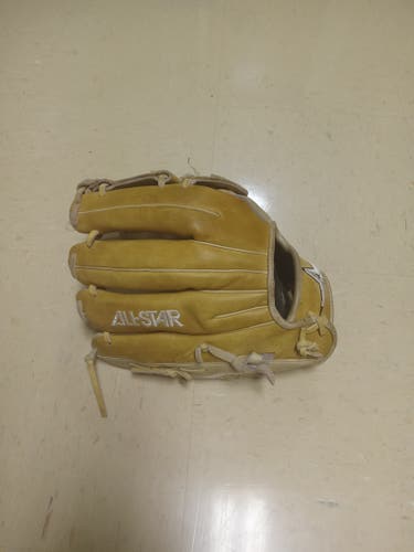 Used All Star Right Hand Throw Pitcher's Pro elite Baseball Glove 12"