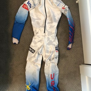 (Brand New) Men's Spyder US Ski Team Padded GS Speed Suit