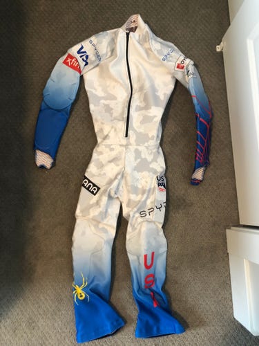 (Brand New) Men's Spyder US Ski Team Padded GS Speed Suit
