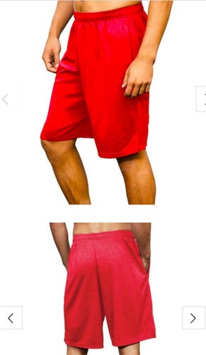 Red Used Medium Champion Shorts