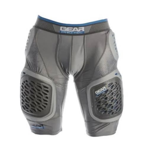 BSN Sports 2017 XxL Grey Gear Pro-Tec 5 Pad Football Girdle