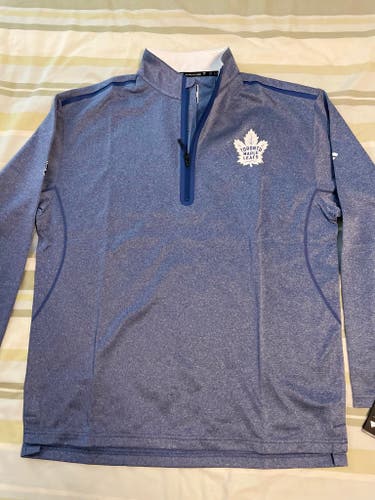 Toronto Maple Leafs Fanatics 1/2 Zip - M - NEW w/ TAGS