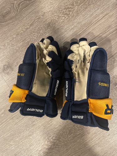Nashville Jr Preds Bauer 14"  Vapor Pro Team Gloves