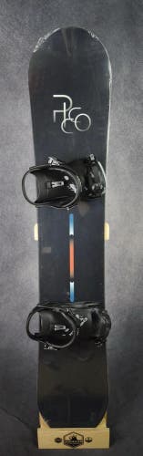 NEW PICCO ABSTRACT SNOWBOARD SIZE 163 CM WITH NEW L CHANRICH BINDINGS 12.5