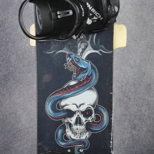NEW PICCO "ARTHUR" SNOWBOARD SIZE 145 CM WITH NEW MEDIUM CHANRICH FREE BINDINGS