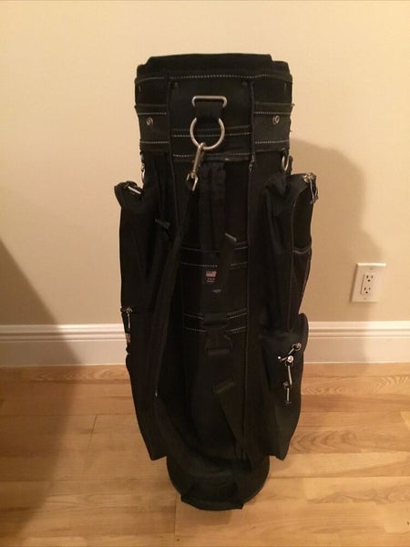 Datrek golf cart bag with 14 club dividers , rain cover