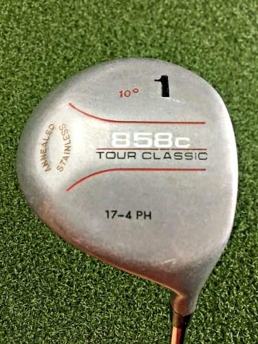 858c Tour Classic Stainless Driver 10* /RH ~45.5" /TT Lite Regular Steel /gw6079