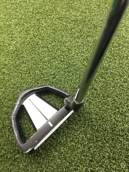 PowerBilt TRX Mallet Putter / RH ~35.5" Steel / NEW GRIP / gw5861