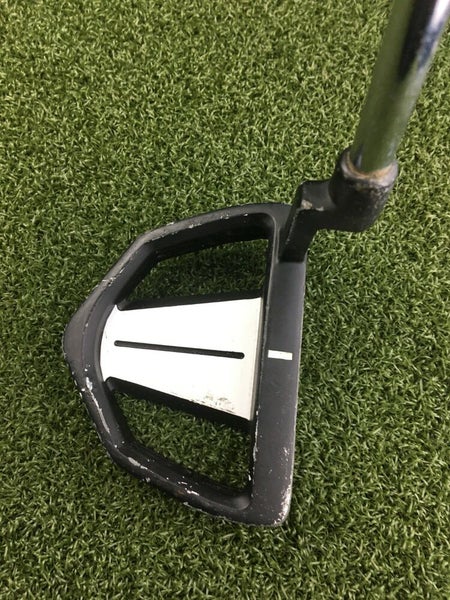 PowerBilt TRX Mallet Putter / RH ~35.5" Steel / NEW GRIP / gw5861