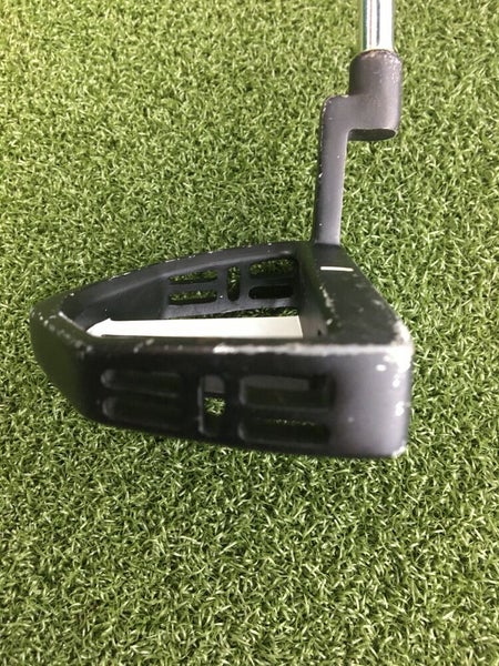 PowerBilt TRX Mallet Putter / RH ~35.5" Steel / NEW GRIP / gw5861