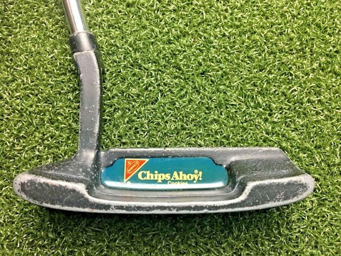 Nabisco Chips Ahoy! Cookies Commemorative Putter / RH ~35.5" / New Grip / mm6477