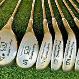 Bridgestone CD Iron 'HYBRID' Set 2W, 4,5 HYB, 7-12 Iron Stiff Graphite / sa4663