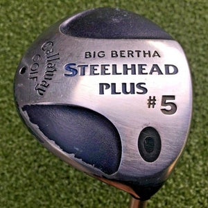 Callaway Big Bertha Steelhead Plus #5 Wood  / RH  / Gems Ladies Graphite /mm2296
