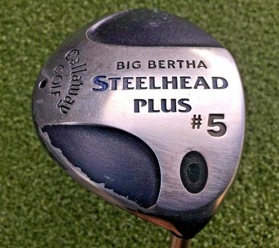 Callaway Big Bertha Steelhead Plus #5 Wood  / RH  / Gems Ladies Graphite /mm2296