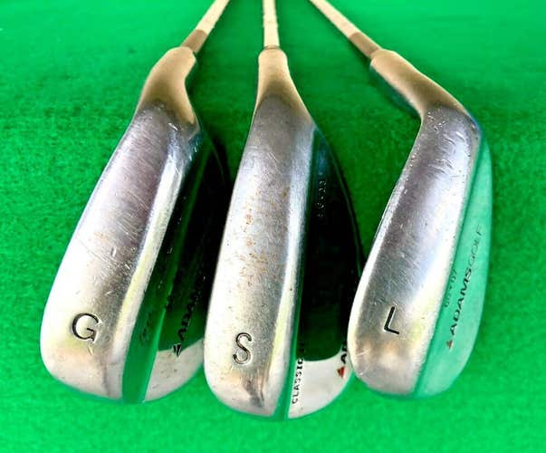 Adams Golf TOM WATSON Wedge Set / Gap Sand Lob GT Steel Shaft / RH /  sa4822