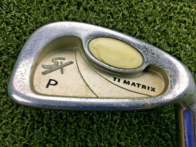 Strategey Ti Matrix Pitching Wedge /  RH / Regular Steel / tj7180