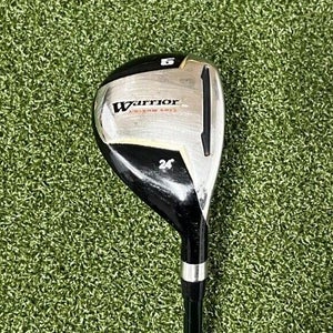 Warrior Custom Golf 5 Hybrid 24* / RH / Stiff Graphite ~39.5" / jl0750