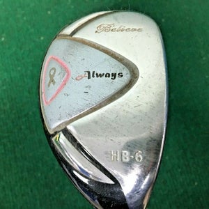 Founders Club Always Believe HB-6 6 Hybrid RH / Ladies Graphite NEW GRIP /mm8512