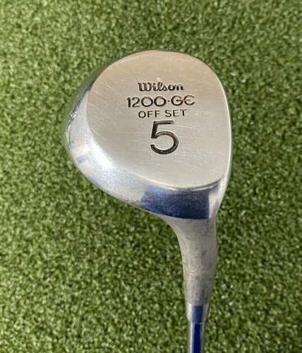 Wilson 1200 Offset 5 Wood / RH / Regular Steel ~41" / Good Grip / jl4607