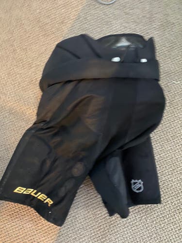 LV Golden Knight Senior Large Bauer Pro Stock Nexus 1N Hockey Pants