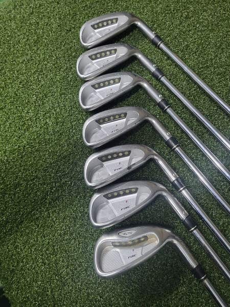 TaylorMade RAC OS Iron Set 3-9 / RH / Regular Steel / NEW GRIPS