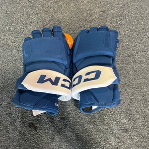 New Blue CCM HG12 Pro Stock Gloves Colorado Avalanche Byram 14”