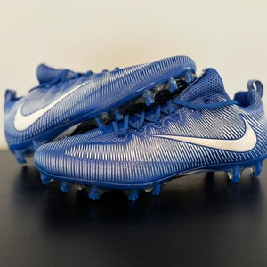 Size 13.5 Nike Men's Vapor Untouchable Pro Football Cleats Blue 833385-411