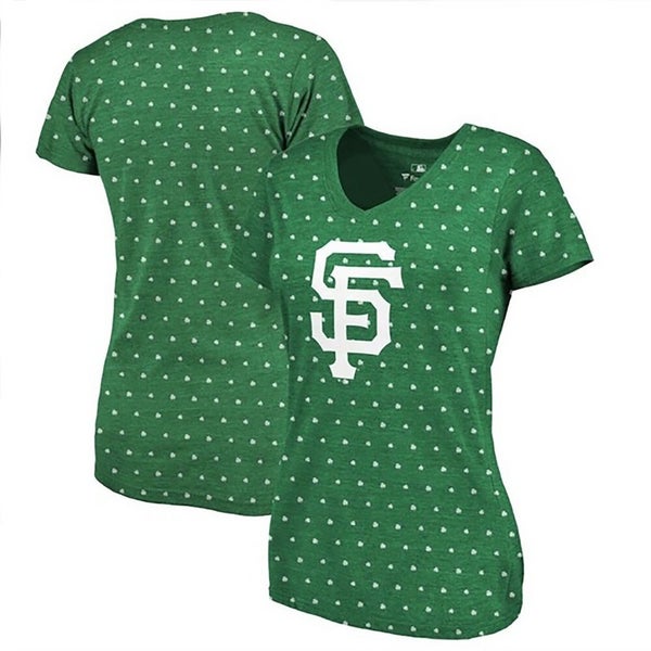 MLB San Francisco Giants Women's Poly Rayon Fashion T-Shirt - XL 1